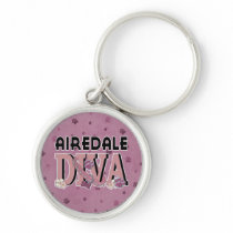 Airedale DIVA Key Chain