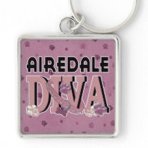 Airedale DIVA Keychains