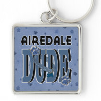 Airedale DUDE Key Chain