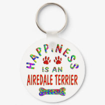 Airedale Happiness keychains by TLArnold4 Airedale Happiness keychains