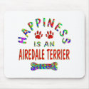 Airedale Happiness mousepads by TLArnold4 Airedale Happiness mousepads