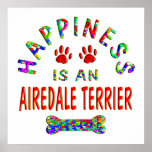 Airedale Happiness Print