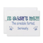 Airedale Personalized Invites