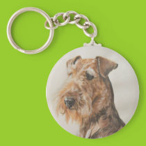 Airedale keychains
