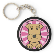 Airedale Keychains