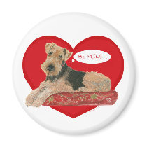 Airedale, Lakeland, Welsh Terrier Magnets
