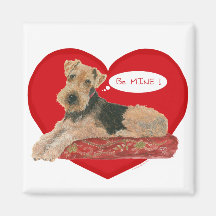 Airedale, Lakeland, Welsh Terrier Magnets
