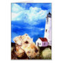 Airedale Lighthouse Card