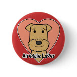 Airedale Lover Pin