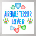 AIREDALE LOVER POSTER