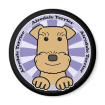 Airedale Refrigerator Magnet