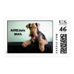 Airedale Mail Stamp "AIRE MAIL"