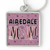 Airedale MOM Key Chain