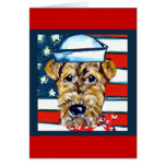 Airedale Navy Cards