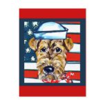 Airedale Navy Post Cards