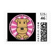 Airedale Stamp