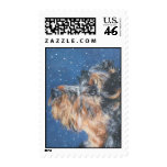 airedale postage stamp