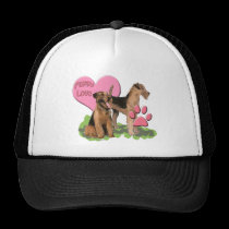 airedale puppy love hats