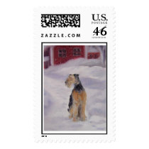 Airedale Stamp