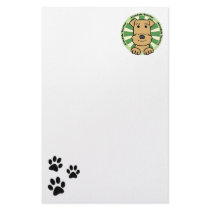Airedale Personalized Stationery