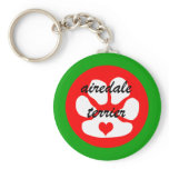 airedale terier keychain