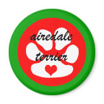 airedale terier magnet