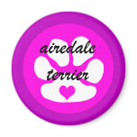 airedale terier refrigerator magnets