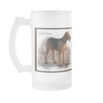 Airedale Terrier Art Gifts Mugs