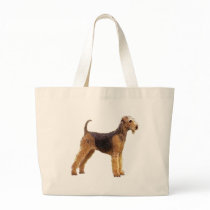 Airedale Terrier Tote Bags