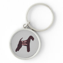 Airedale Terrier BFF Keychains