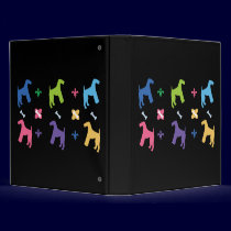 Airedale Terrier Binder binders