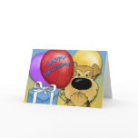 Airedale Terrier Birthday Card