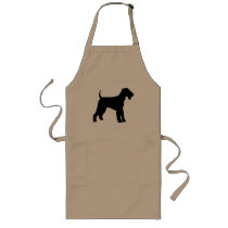 Airedale Terrier (black) Apron