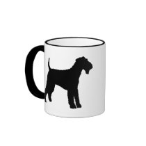 Airedale Terrier (black) Mug