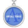 Airedale Terrier Breed Monogram Pendants
