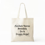 Airedale Terrier Breeders Bags