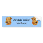 Airedale Terrier Bumper Sticker