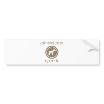 Airedale Terrier Bumper Sticker