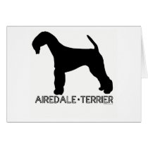 Airedale Terrier Card