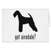 Airedale Terrier Greeting Cards