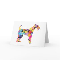 Airedale Terrier Greeting Card