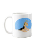 Airedale Terrier Christmas Dale Deer mugs