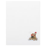 Airedale Terrier Christmas Presents Customized Letterhead