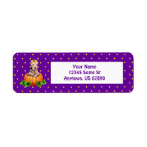 Airedale Terrier Dale-O-Lantern Labels labels