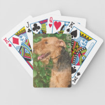 Airedale Terrier Dog Playing Cards