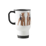 Airedale Terrier Dogs Travel Mug