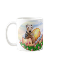 Airedale Terrier Easter Surprise Mug