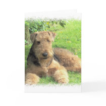 Airedale Terrier Greeting Card