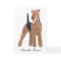 Airedale Terrier Greeting Card