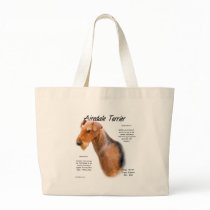 Airedale Terrier History Design bags